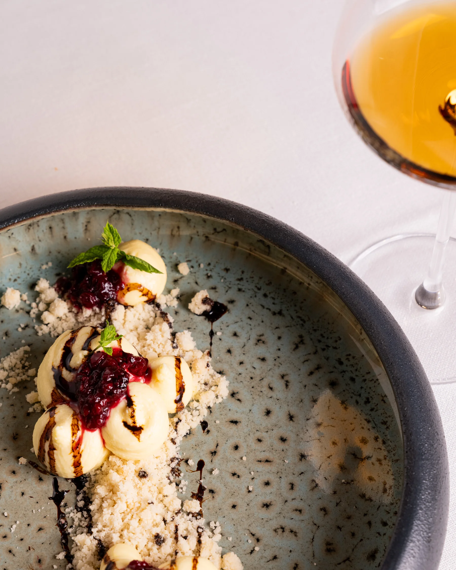 La creatività in un piatto dell’Osteria Baglioni